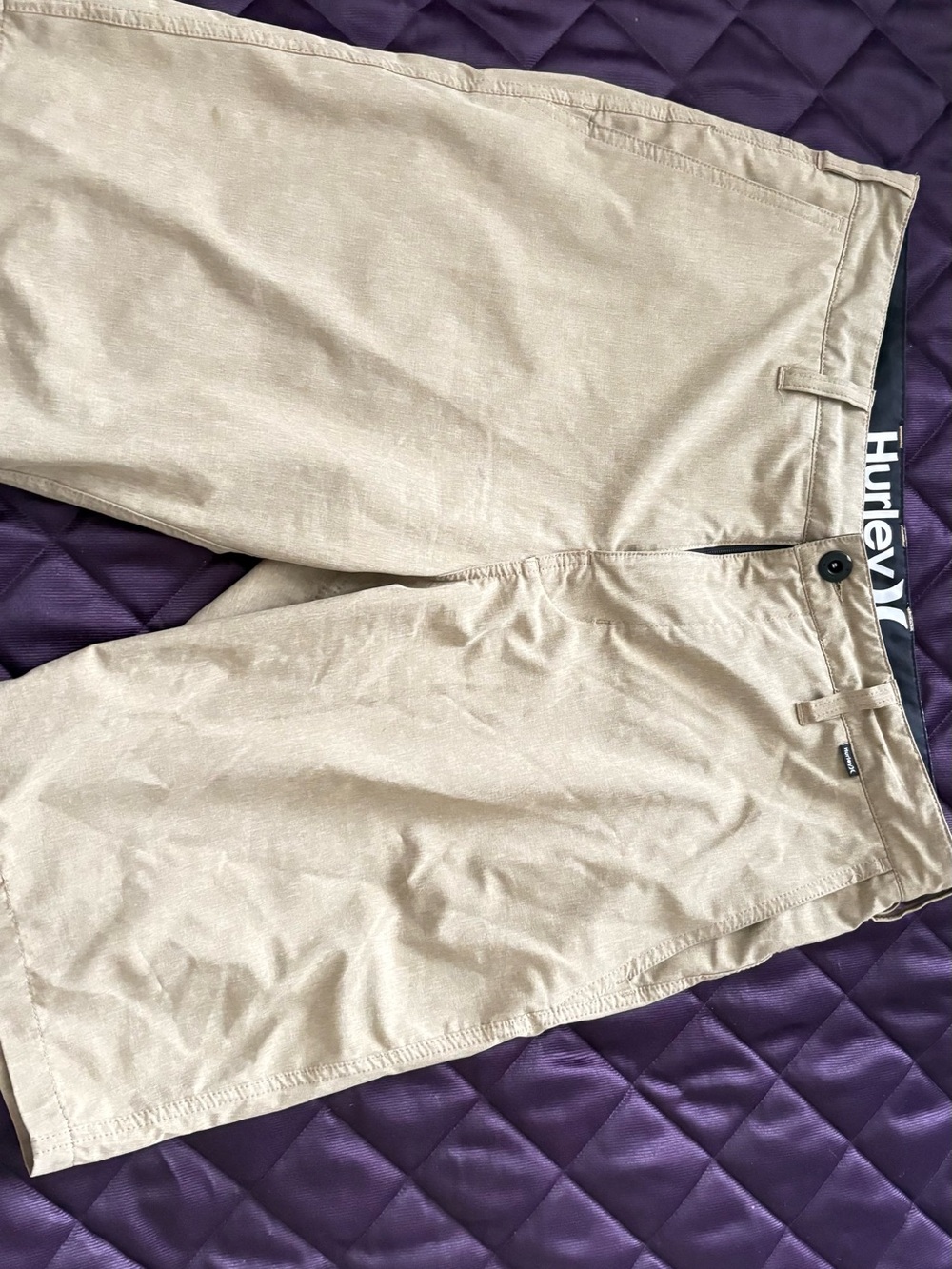 Hurley Men's Tan Hybrid Shorts